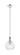 Ballston One Light Mini Pendant in Polished Nickel (405|415-1S-PN-G122-8)