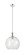 Ballston One Light Pendant in Polished Nickel (405|415-1S-PN-G122-14)