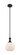 Ballston One Light Mini Pendant in Matte Black (405|415-1S-BK-G121-8)