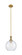 Ballston One Light Mini Pendant in Brushed Brass (405|415-1S-BB-G124-10)