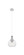 Ballston One Light Mini Pendant in Brushed Satin Nickel (405|415-1P-SN-G122-8)
