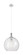 Ballston One Light Pendant in Brushed Satin Nickel (405|415-1P-SN-G122-14)