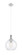 Ballston One Light Mini Pendant in Brushed Satin Nickel (405|415-1P-SN-G122-10)