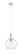 Ballston One Light Mini Pendant in Brushed Satin Nickel (405|415-1PR-SN-G122-10)