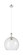 Ballston One Light Pendant in Polished Nickel (405|415-1PR-PN-G124-14)