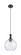 Ballston One Light Mini Pendant in Matte Black (405|415-1P-BK-G124-10)