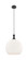 Ballston One Light Pendant in Matte Black (405|415-1P-BK-G121-14)