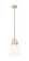 Downtown Urban One Light Mini Pendant in Champagne Bronze (405|410-1SS-CB-G412-8WH)