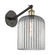 Ballston One Light Wall Sconce in Black Antique Brass (405|317-1W-BAB-G559-8SM)