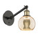 Ballston One Light Wall Sconce in Black Antique Brass (405|317-1W-BAB-G128-6)
