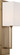 Vesey One Light Wall Sconce in Burnished Brass / White (72|60-6692)