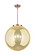 Essex Three Light Pendant in Antique Copper (405|221-3S-AC-G208-18)