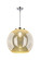 Essex One Light Pendant in Polished Chrome (405|221-1S-PC-G128-18)
