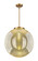 Essex One Light Pendant in Brushed Brass (405|221-1S-BB-G208-18)