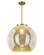 Essex One Light Pendant in Antique Brass (405|221-1S-AB-G128-18)