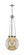 Essex One Light Pendant in Polished Nickel (405|221-1P-PN-G208-16)