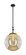 Franklin Restoration One Light Mini Pendant in Black Antique Brass (405|206-BAB-G208-16)
