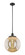 Franklin Restoration One Light Pendant in Matte Black (405|201S-BK-G208-14)