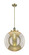 Franklin Restoration One Light Pendant in Antique Brass (405|201S-AB-G208-18)