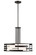 Lansing Three Light Pendant in Midnight Bronze (72|60-6435)