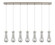 Downtown Urban Seven Light Linear Pendant in Brushed Satin Nickel (405|127-451-1P-SN-G451-4SM)