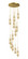 Downtown Urban 12 Light Pendant in Brushed Brass (405|126-452-1P-BB-G452-4ME)