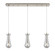 Downtown Urban Three Light Linear Pendant in Brushed Satin Nickel (405|123-451-1P-SN-G451-4SM)