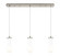 Downtown Urban Three Light Linear Pendant in Brushed Satin Nickel (405|123-451-1P-SN-G451-4GWH)