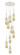 Downtown Urban Nine Light Pendant in Polished Nickel (405|119-452-1P-PN-G452-4ME)