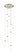Downtown Urban Nine Light Pendant in Brushed Satin Nickel (405|119-451-1P-SN-G451-5GWH)