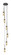 Downtown Urban Six Light Pendant in Matte Black (405|116-452-1P-BK-G452-4ME)