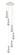 Downtown Urban Six Light Pendant in Polished Nickel (405|116-451-1P-PN-G451-4SM)