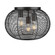 Calypso Three Light Flush Mount in Matte Black (62|6802-FM BLK)