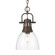Duncan One Light Pendant in Rubbed Bronze (62|3602-S RBZ-CLR)