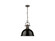 Duncan One Light Pendant in Rubbed Bronze (62|3602-L RBZ-BK)