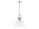 Duncan One Light Pendant in Chrome (62|3602-L CH-WHT)