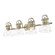 Duncan Four Light Vanity in Aged Brass (62|3602-BA4 AB-CLR)