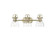 Duncan Three Light Vanity in Aged Brass (62|3602-BA3 AB-CLR)