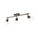 Duncan Three Light Semi-Flush Mount in Rubbed Bronze (62|3602-3SF RBZ-CLR)