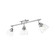 Duncan Three Light Semi-Flush Mount in Chrome (62|3602-3SF CH-CLR)
