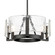 Aenon Three Light Chandelier in Matte Black (62|3164-3 BLK-HWG)