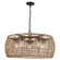 Piper Five Light Outdoor Pendant in Natural Black (62|1067-O5P NB-MAW)