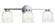 Derbishone Three Light Vanity in Chrome (423|W60703CHCL)