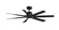 Lenzi 60'' Ceiling Fan in Black w/Brushed Nickel (26|FPD7060BLBN)