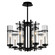 Sierra Eight Light Chandelier in Black (401|9827P26-8-101)