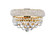 Empire Two Light Wall Sconce in Gold (401|8001W12G-A)