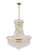 Empire Eight Light Chandelier in Gold (401|8001P18G)