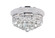 Empire Four Light Flush Mount in Chrome (401|8001C14C)