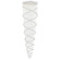 Double Spiral Nine Light Flush Mount in Chrome (401|6606C24C)