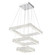 Florence LED Chandelier in Stainless Steel (401|5635P21ST-3S (Clear))